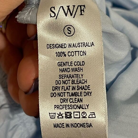 Anthropologie S/W/F V Neck Tiered Maxi Dress - Picture 14 of 14